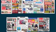 NASLOVNE STRANE SUTRAŠNJIH NOVINA: Prelistavanje štampe za ponedeljak, 13. jul 2026. godine