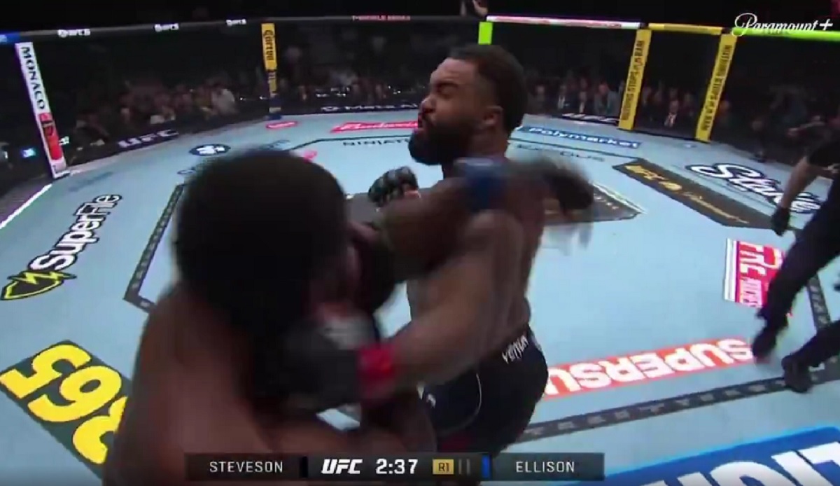 Olimpijski šampion debitovao u UFC strašnim prekidom! Stivson isprebijao Elisona, sve gledao Džon Džons