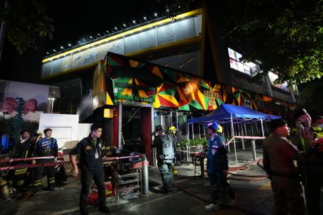 Tajland, Bangkok, požar