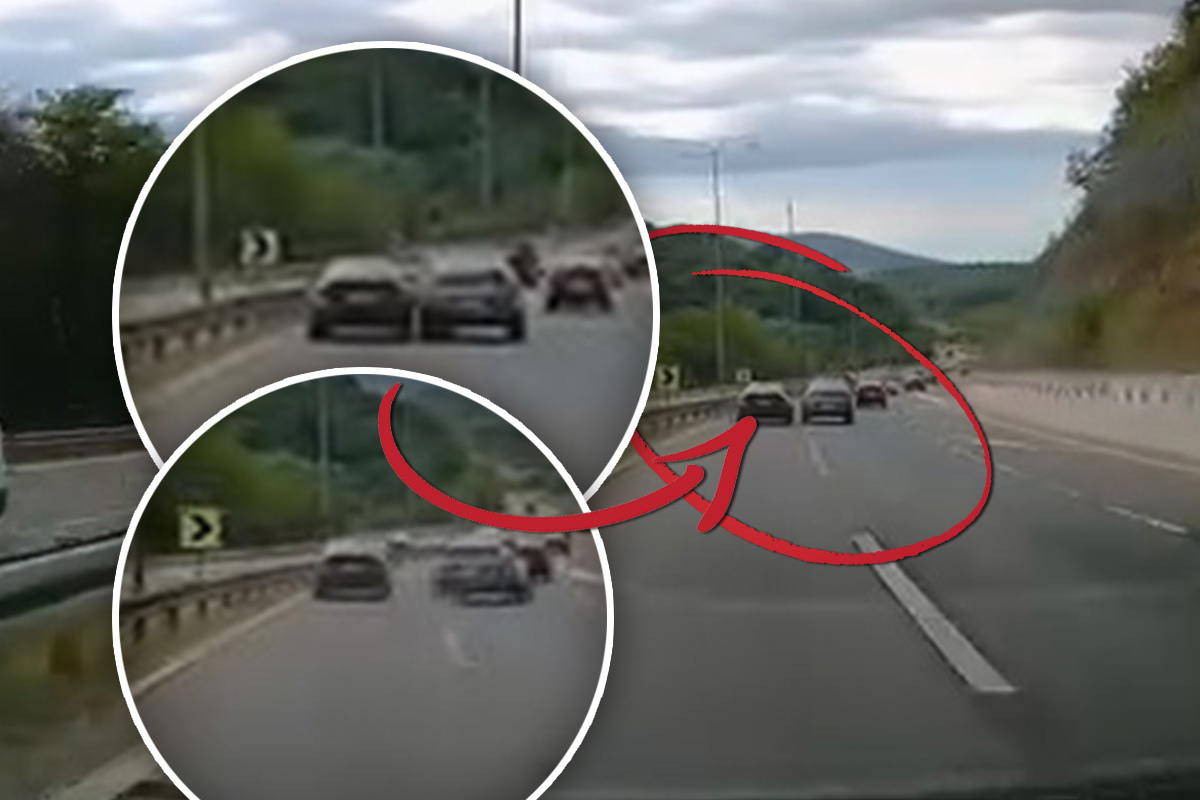 OVAKO SE DEŠAVA TRAGEDIJA! Jeziv snimak sa Bubanj Potoka, Reno se zabija u BMW, počinje ljuljanje...