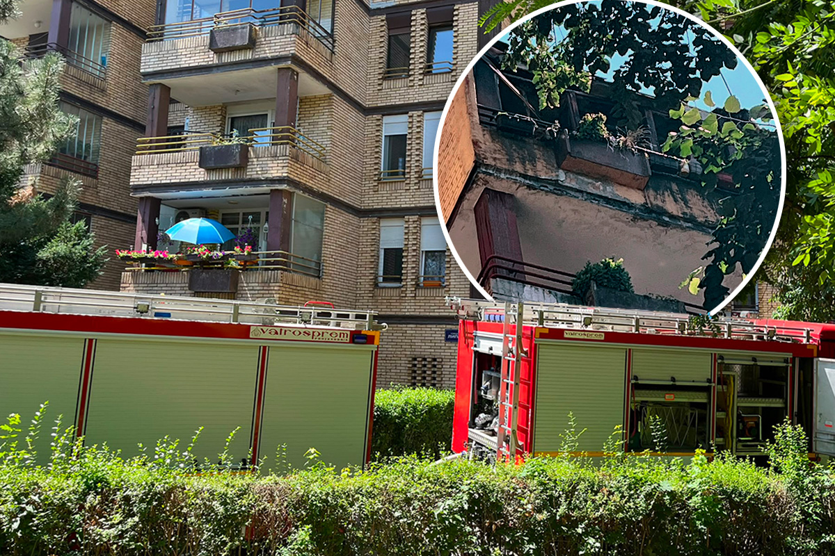Prve slike i snimci sa mesta požara na Ceraku: Oko zgrade srča, gašenje i dalje u toku