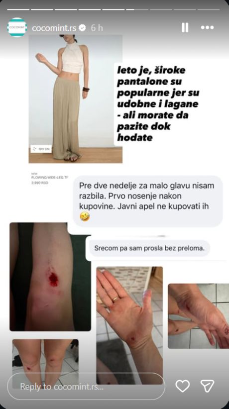 cocomint, pantalone