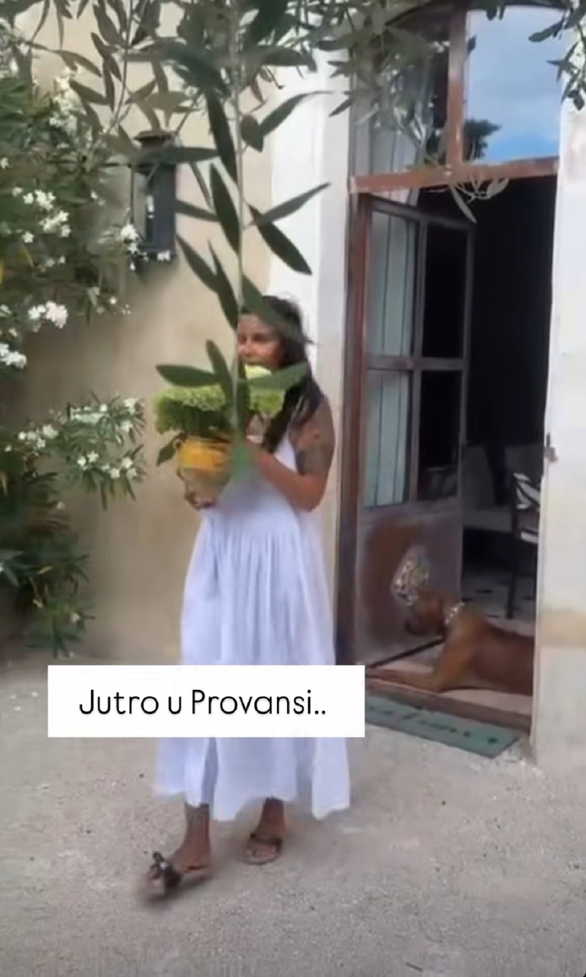 Bajkoviti dom Elene Karić u Provansi! Rustična dekoracija i doručak kao iz filma ostavljaju bez daha