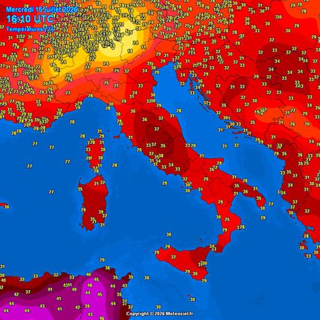 Trenutne temperature vazduha