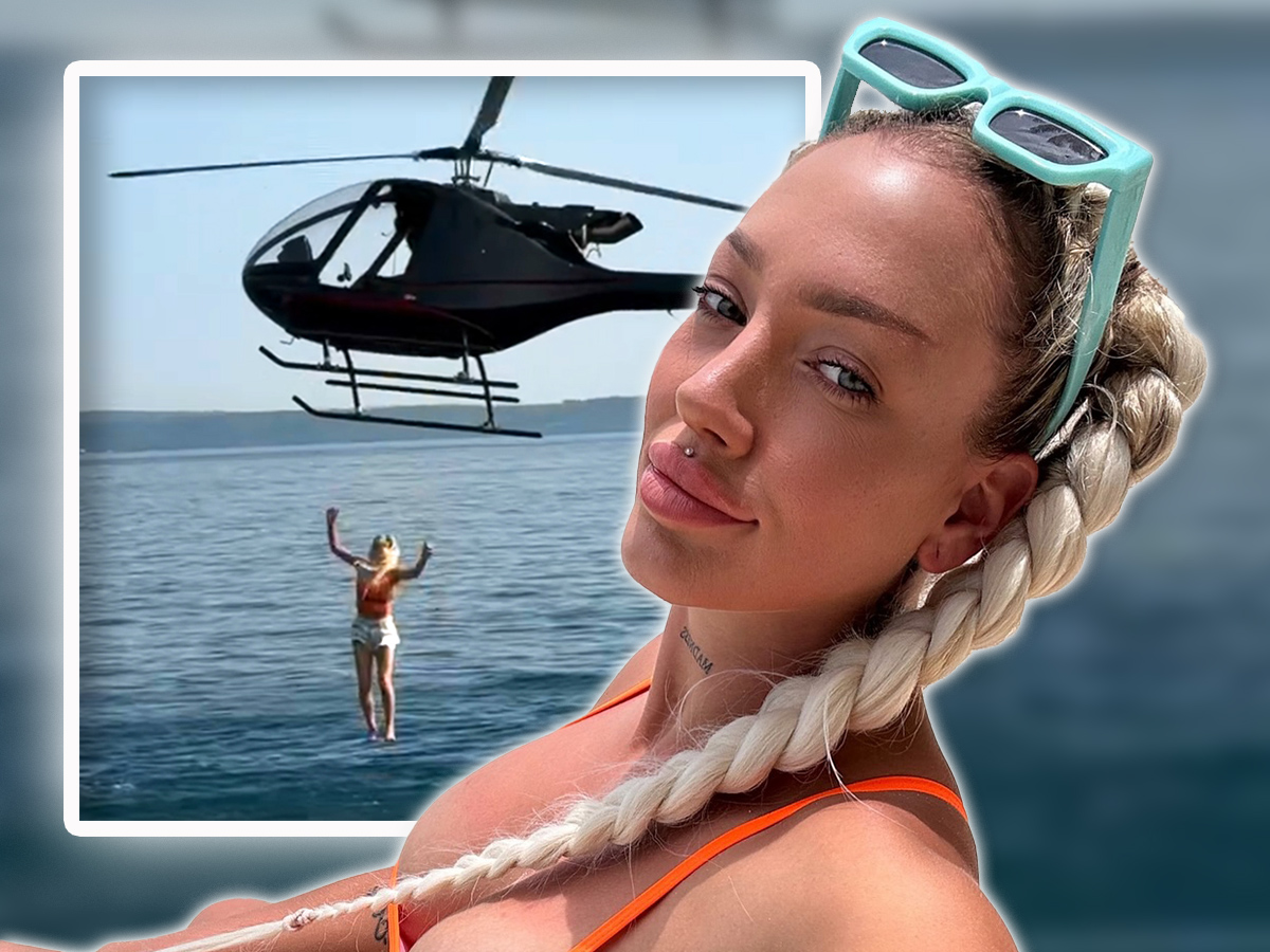 Ovo još niste videli: Pogledajte kako je poznata influenserka stigla na jadransku plažu