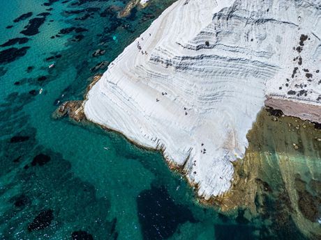 Turske stepenice, Sicilija, Italija