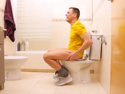 WC, toalet, velika nužda