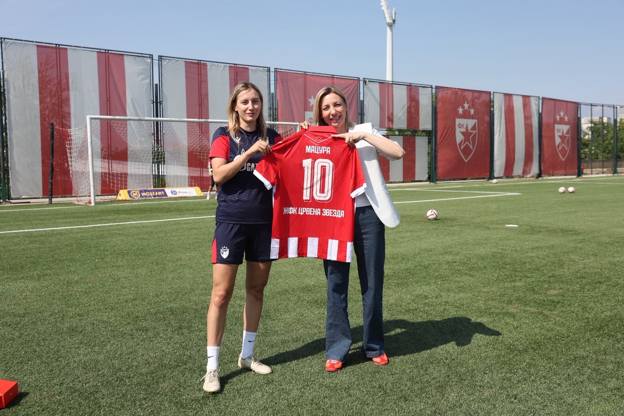 Ministarka Tatjana Macura posetila Crvenu zvezdu: "Ulaganje u ženski sport je ulaganje u jednake šanse"