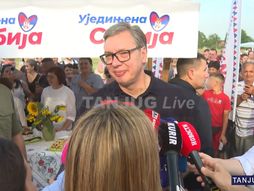 Aleksandar Vučić u Vladimirovcima