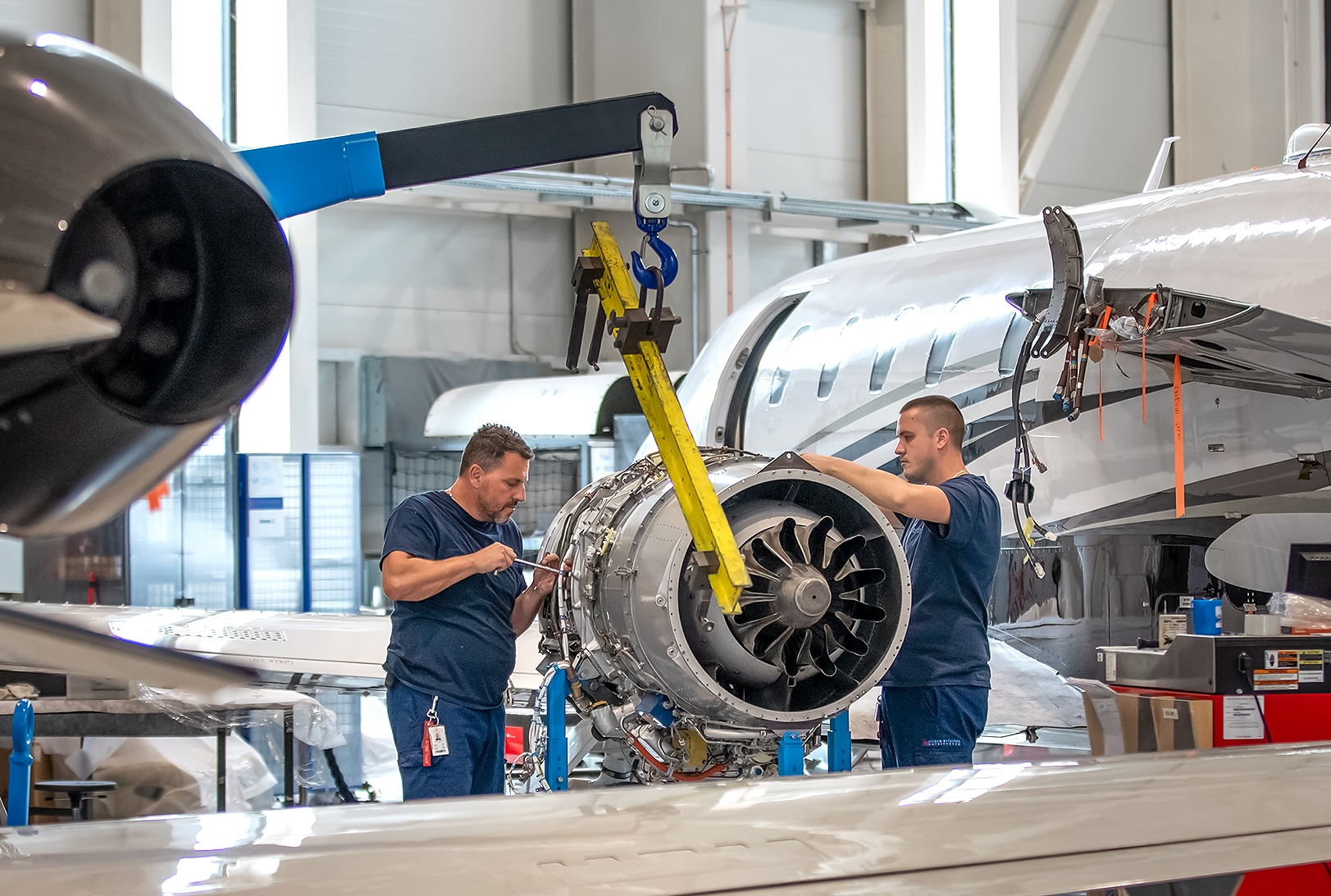 Prince Aviation za pet dana zamenio osam Pratt & Whitney motora na četiri Cessna Citation XLS+