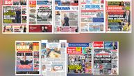 NASLOVNE STRANE SUTRAŠNJIH NOVINA: Prelistavanje štampe za nedelju, 19. jul 2026. godine
