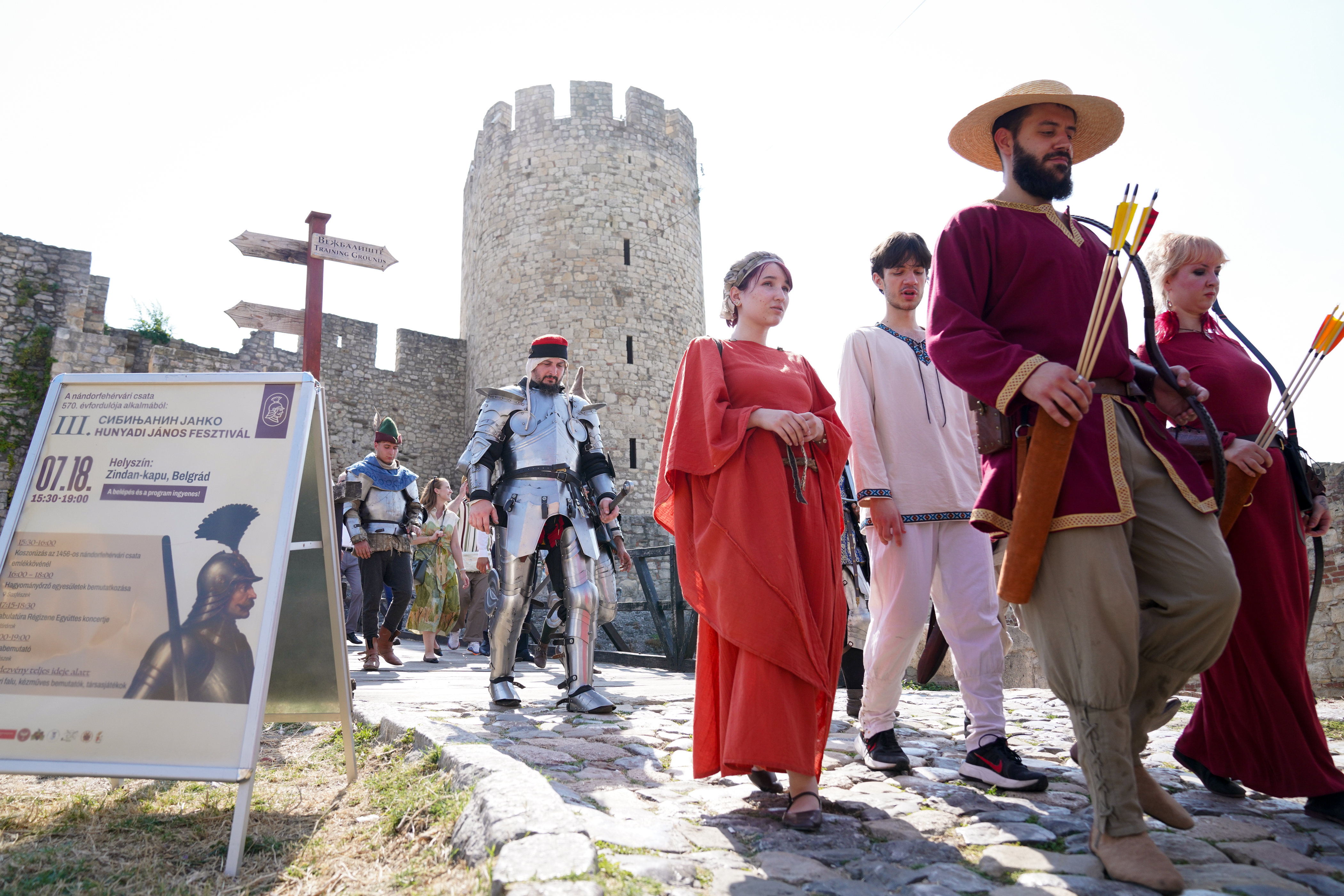 Festival "Sibnjanin Janko" na Kalemegdanu obeležio 570 godina Opsade Beograda