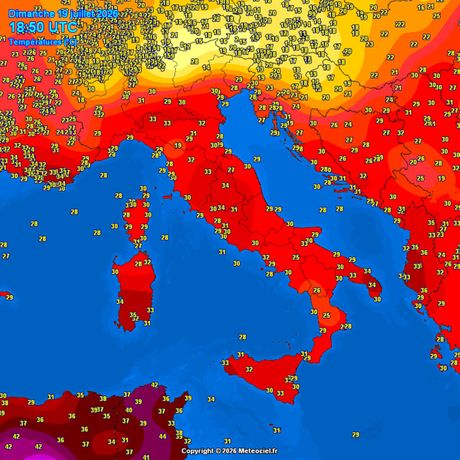 Trenutne temperature vazduha