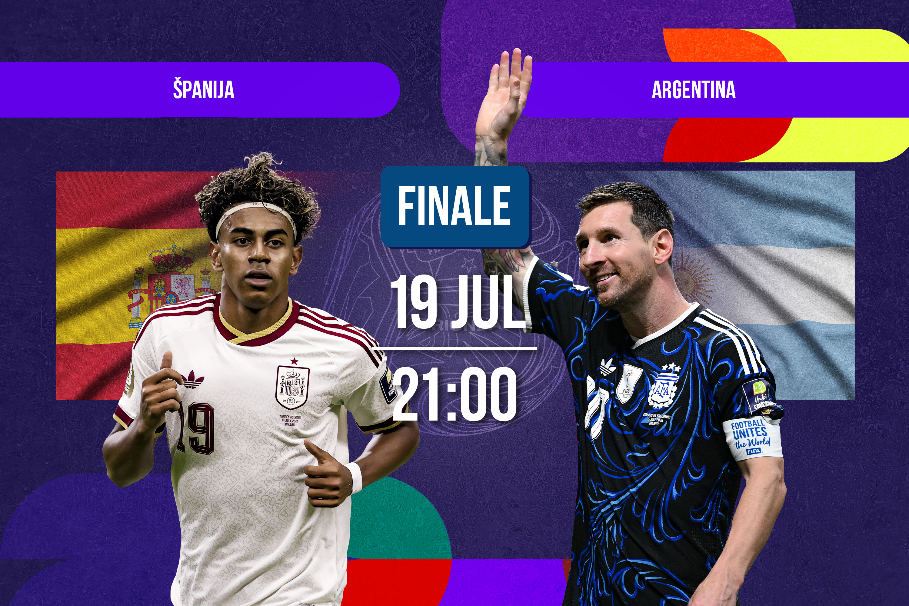 Španija - Argentina: Finale Mundijala, Lamin Jamal protiv Lea Mesija, meč koji čeka čitava planeta!