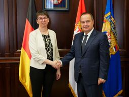 Anka Konrad, ambasadorka Nemačke, Ivica Dačić