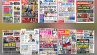 NASLOVNE STRANE SUTRAŠNJIH NOVINA: Prelistavanje štampe za utorak, 21. jul 2026. godine