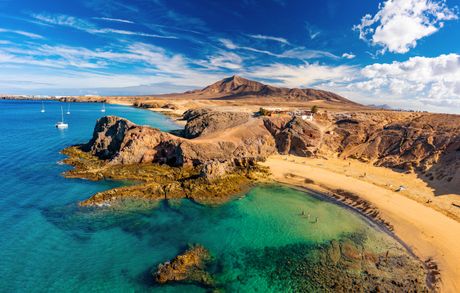 Playa de Papagayo, plaža, Španija