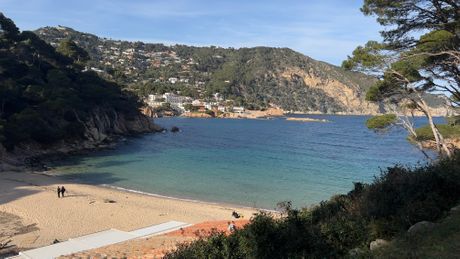 Platja d'Aiguablava, Costa Brava, plaža