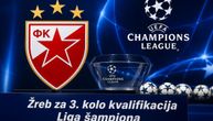 Zvezda čeka potencijalnog rivala u 3. kolu kvalifikacija za LŠ, ovo su mogući protivnici