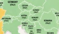 Nova karta Evrope izazvala burnu raspravu: Sve zemlje bivše Jugoslavije bez dileme izabrale isto!