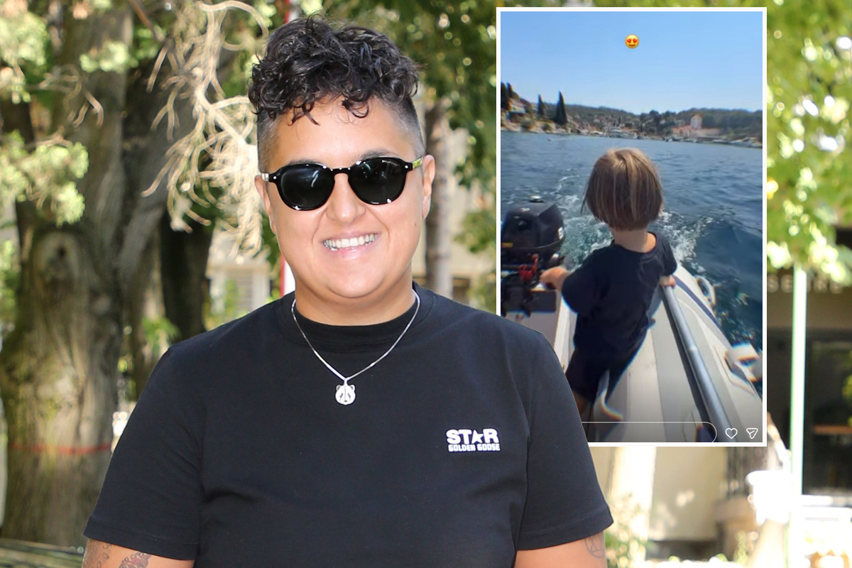 Mali Mario vozi čamac, a mama ga snima: Marija Šerifović objavila presladak video sina, puca od ponosa