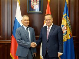 Ivica Dačić, ambasador Ruske Federacije Aleksandar Bocan-Harčenko