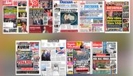 NASLOVNE STRANE SUTRAŠNJIH NOVINA: Prelistavanje štampe za četvrtak, 23. jul 2026. godine