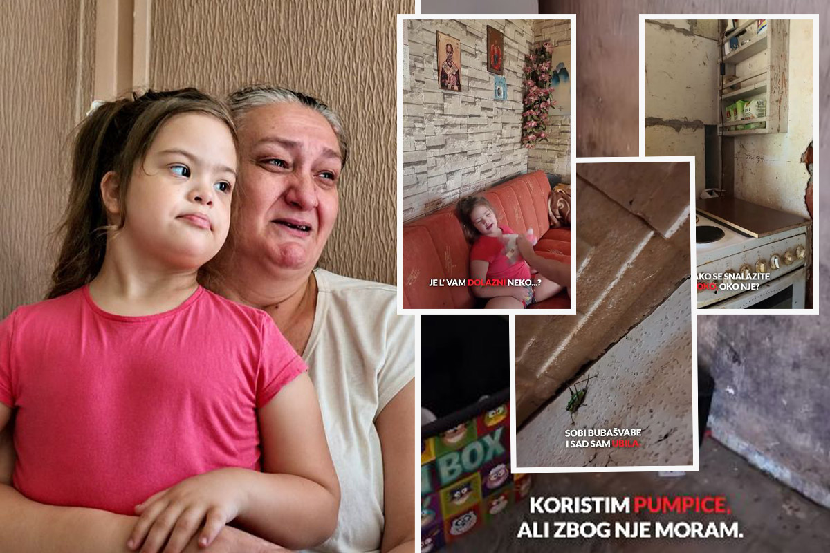 SVI SU OKRETALI GLAVU OD NAS: Vesna sa bolesnom ćerkicom živela u šupi sa miševima, a sad plače, ali od sreće!