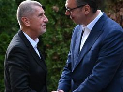 Aleksandar Vučić,  predsednik Vlade Češke Republike Andrej Babiš