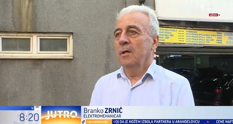 Branko Zrnić, Elektromehaničar