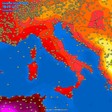 Trenutne temperature vazduha