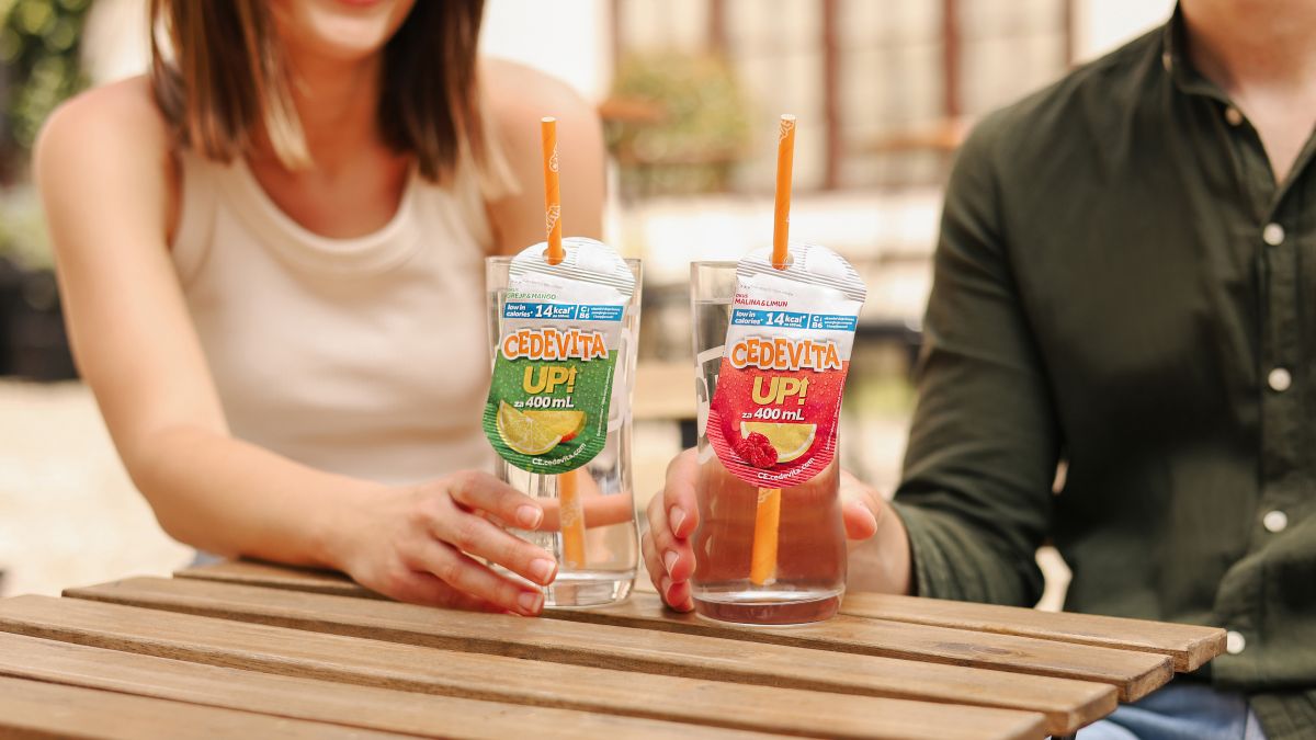 VIŠE UŽIVANJA, MALO KALORIJA: Cedevita up donosi dva nova ukusa u formatu od 400ml