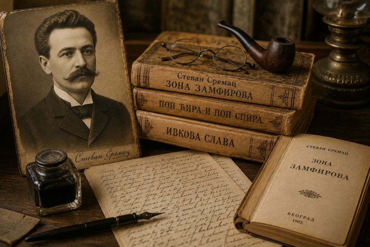 Malo ko zna kako je živeo Stevan Sremac: Ratovao je, bio profesor, a tek u tridesetim postao pisac