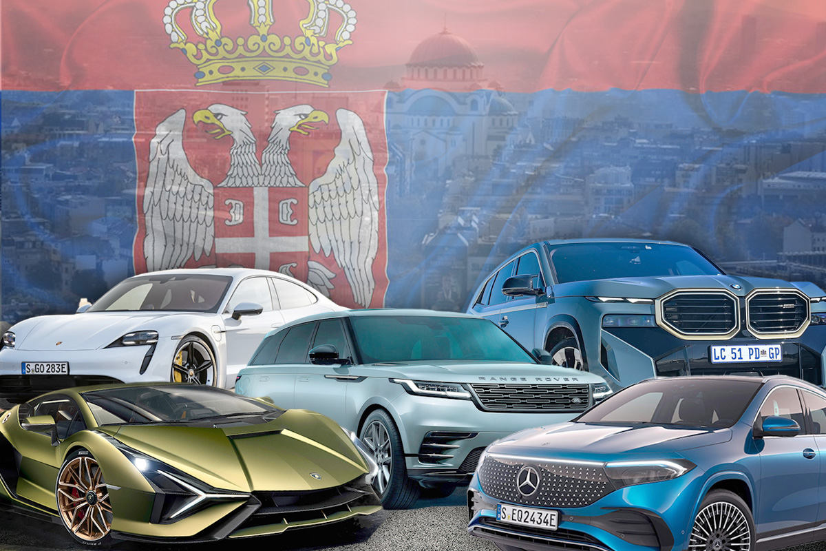 Srpski bogataši iskeširali 175 MILIONA EVRA za luksuzne automobile tokom 2026: Svakog dana 1.000.000 € na kola
