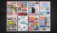 NASLOVNE STRANE SUTRAŠNJIH NOVINA: Prelistavanje štampe za SUBOTU, 25. jul 2026. godine