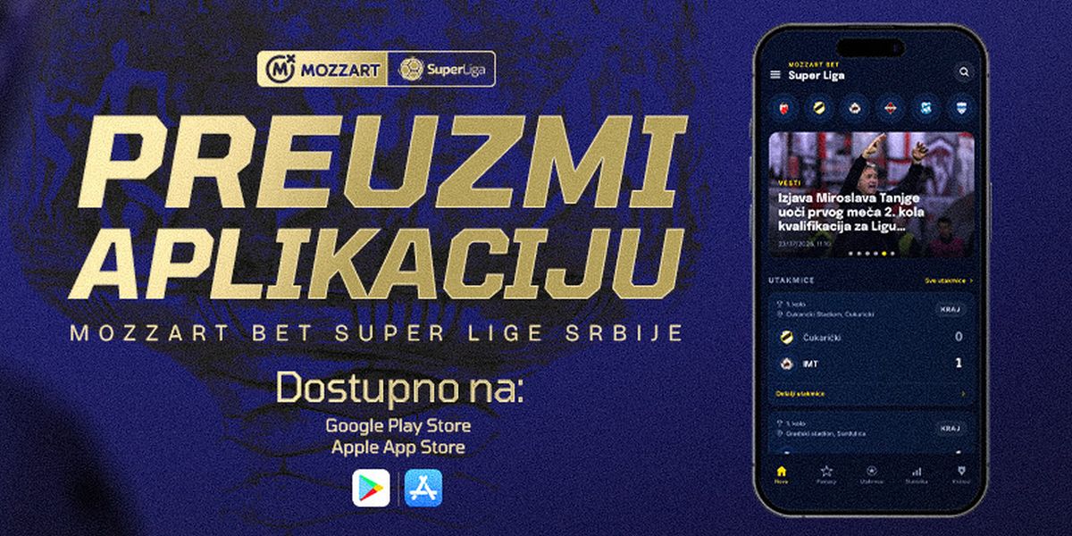 Ovo su svi čekali: Super liga Srbije dobila modernu aplikaciju, evo kako da je preuzmete odmah