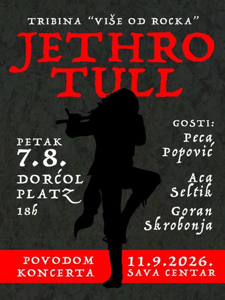 JETHRO TULL tribina