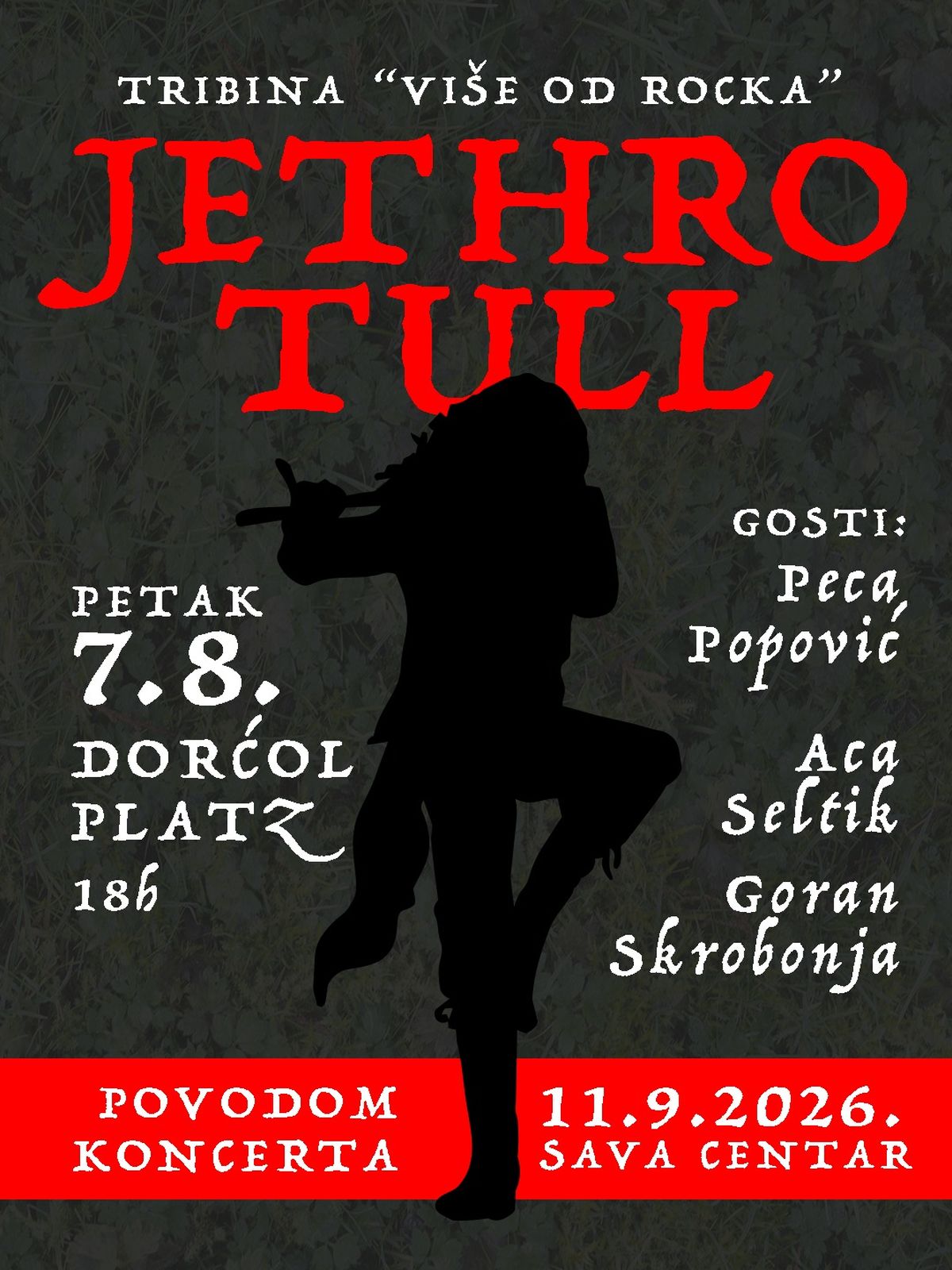 JETHRO TULL u fokusu: tribina o fenomenu legendarnog benda početkom avgusta u Dorćol Platzu