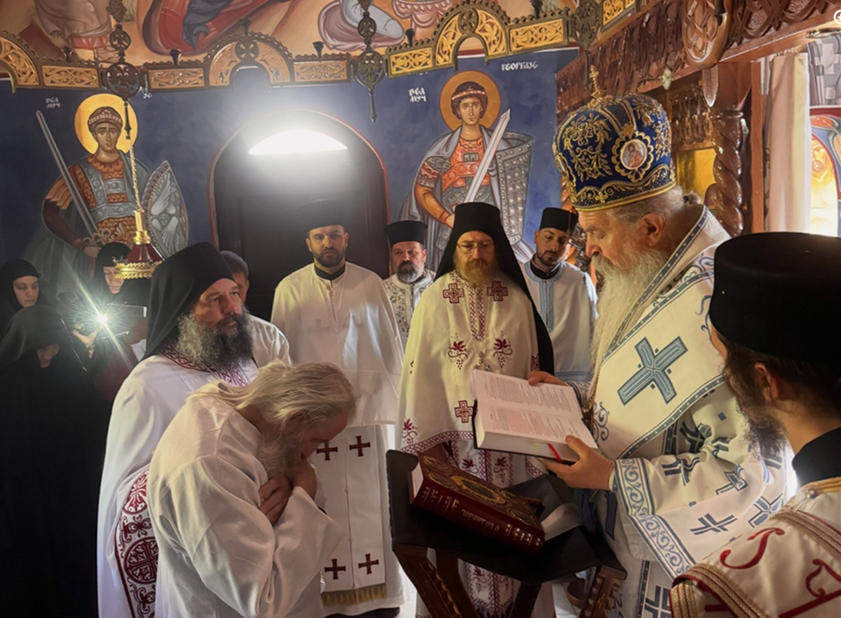Proslavljena slava manastira Devina voda kod Zvečana: Istog dana zamonašen iskušenik Ivan Adamović