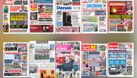 NASLOVNE STRANE SUTRAŠNJIH NOVINA: Prelistavanje štampe za nedelju, 26. jul 2026. godine