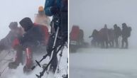 Potresni prizori sa Elbrusa: Pogledajte kroz kakvu mećavu su pokušavali da izvuku tela Okanovića i dr Čaušević