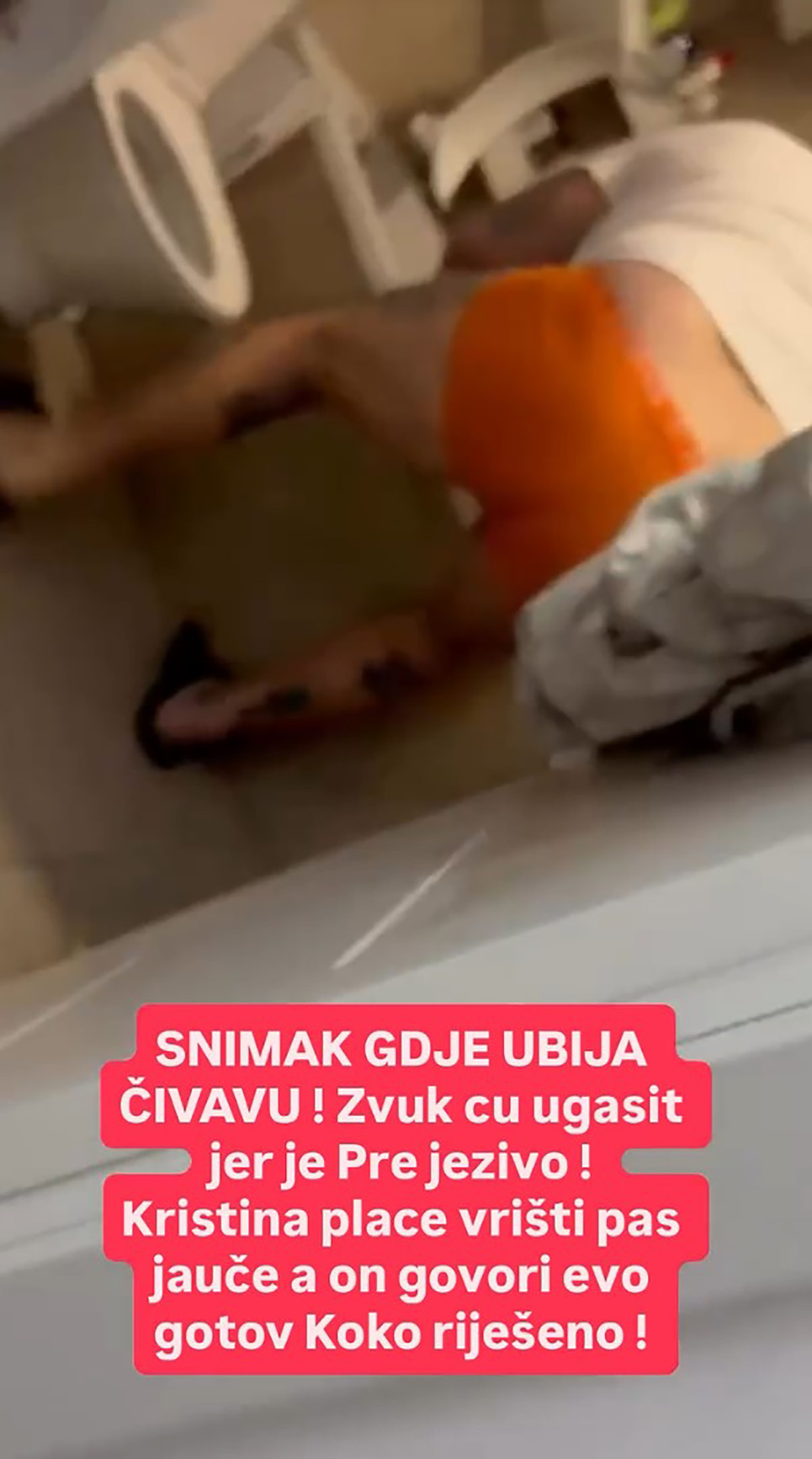 UZNEMIRUJUĆE! Filip Car objavio potresni snimak kako Kristijan Golubović ZLOSTAVLJA PSA posle čega je uginuo
