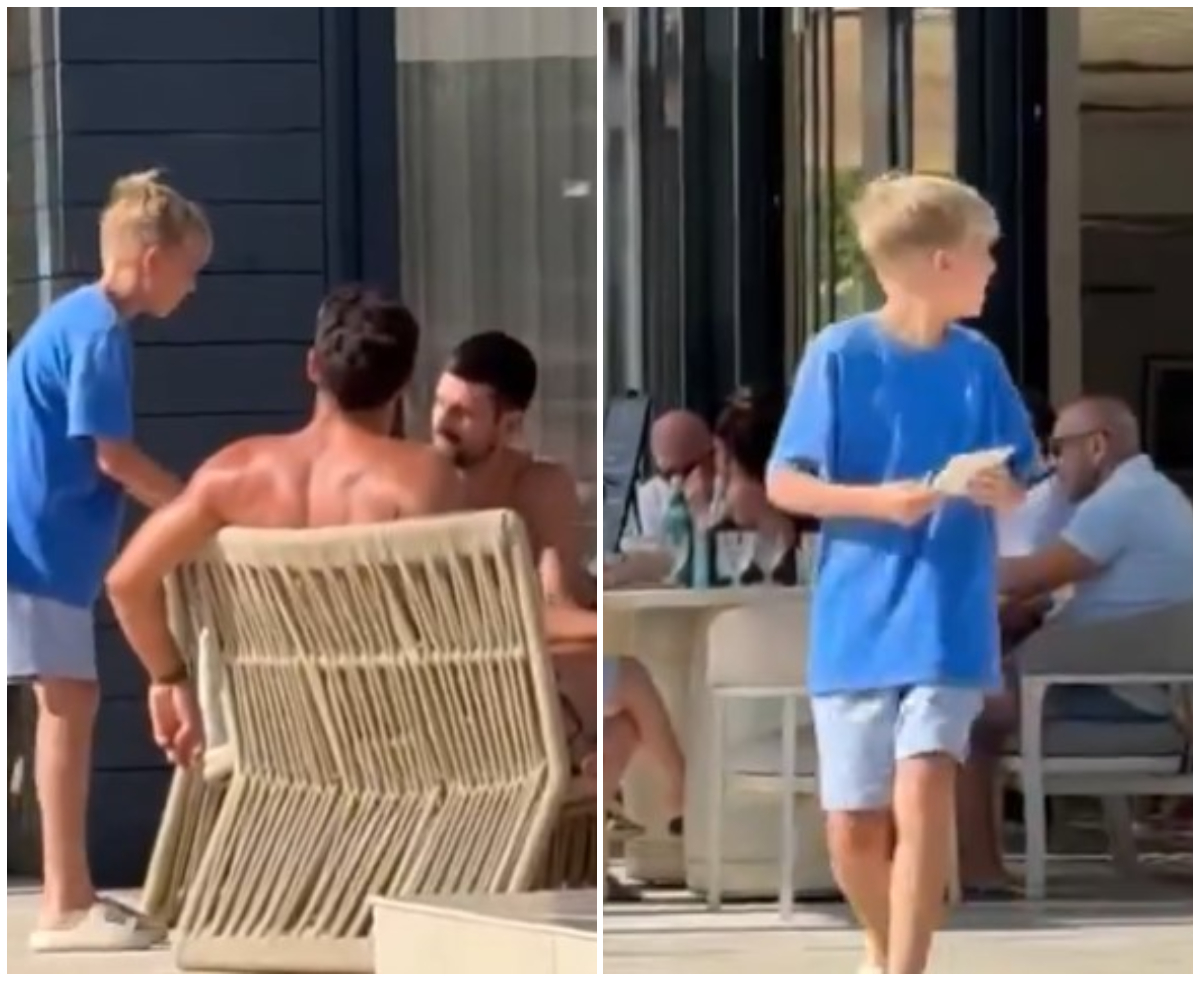 Novak Đoković oduševio dečaka na letovanju, njegov slatki osmeh sigurno će pamtiti čitav život