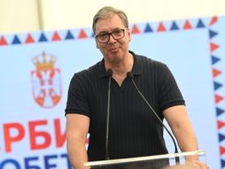 Skup u Bogatiću, Aleksandar Vučić