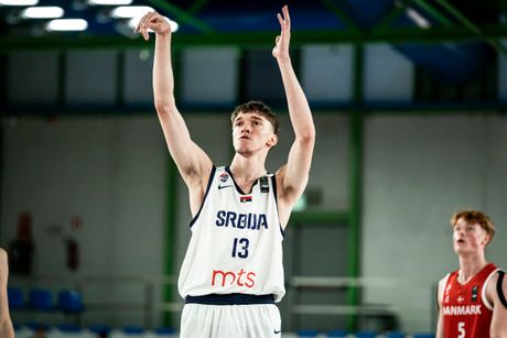 Srbija - Danska, Eurobasket U18