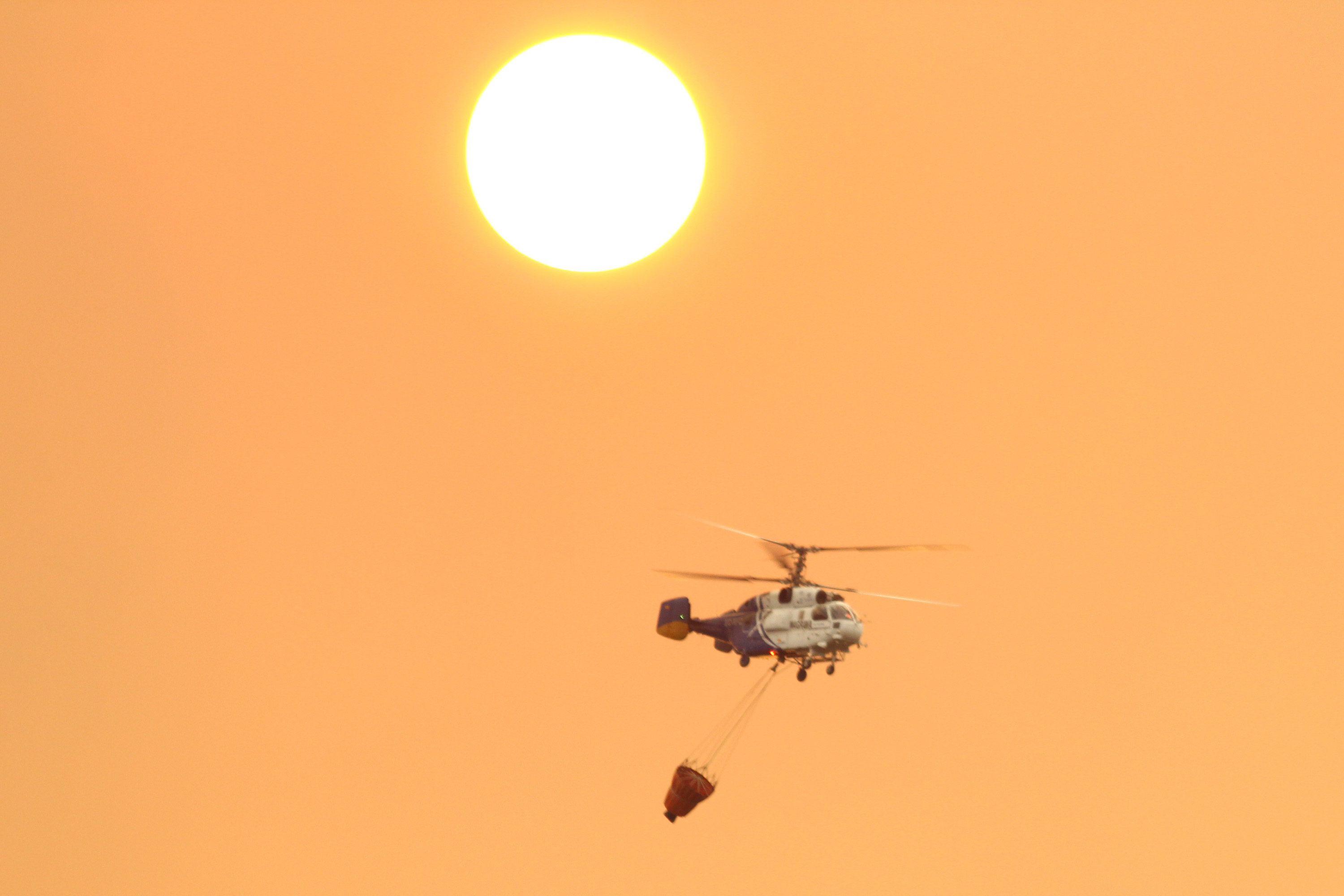 Sankcije Rusiji prizemljile Kamove Ka-32: Protivpožarni helikopteri ostali na zemlji dok Španija gori