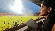 Novinarka opčinila Šabac na meču Mačva - Partizan: Da li je Kristina najatraktivnija u Srbiji, fotke su joj...