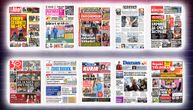 NASLOVNE STRANE SUTRAŠNJIH NOVINA: Prelistavanje štampe za sredu, 29. jul 2026. godine