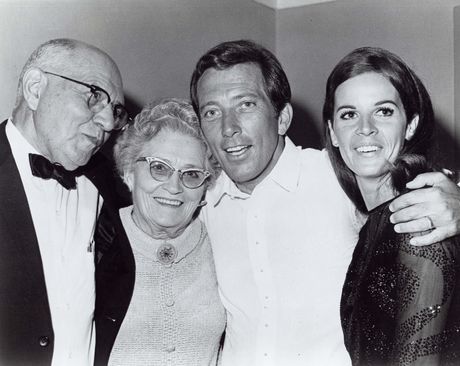Klodin Lonže, Claudine Longet i  Andrew Williams