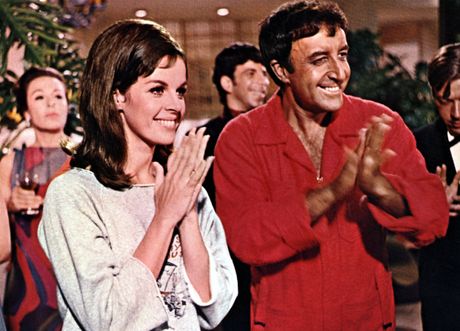Klodin Lonže, Claudine Longet i Peter Sellers